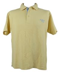 Pánské žluté polo tričko Cotton 