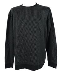 Pánský černý vzorovaný svetr Bewley&Ritch 