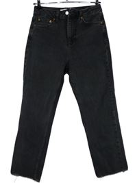 Dámské tmavošedé crop rifle Topshop vel. 28/30