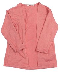 Růžový třpytivý úpletový cardigan H&M