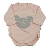 Světlerůžové body s Mickey mousem