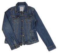 Tmavomodrá riflová bunda Fat Face