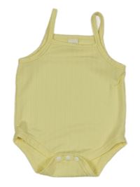 Žluté žebrované body Shein