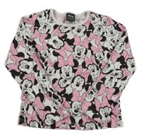 Šedé triko s Minnie Primark