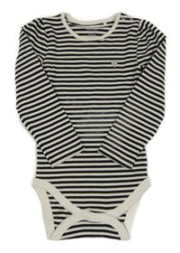 Černo-bílé pruhované body Next