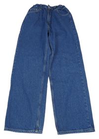 Modré loose fit rifle H&M