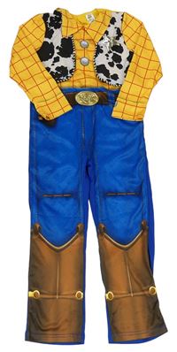 Kostým - modro-žlutý overal - Woody Disney