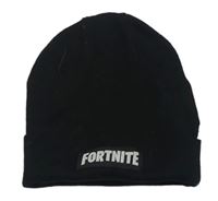 Černá pletená čepice Fortnite