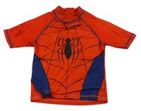 Červeno-tmavomodré UV tričko se Spider-manem Marvel