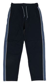 Tmavomodro-modré tepláky We