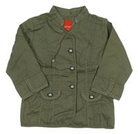 Khaki plátěná bunda Esprit