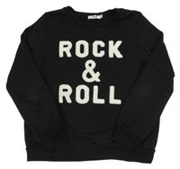 Černá mikina s nápisem Jubylee