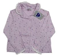 Nové - Lila pyžamový kabátek se vzorem Girl2Girl