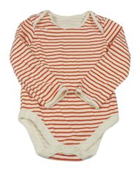 Bílo-červené pruhované body George