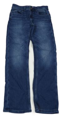 Tmavomodré straght teplákové rifle C&A