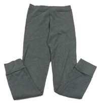 Tmavošedé melírované spodní kalhoty TCM