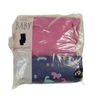 Nové - 2x - Body - Tmavomodré s obrázky, tmavorůžové George