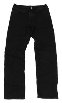 Černé slim fit rifle H&M