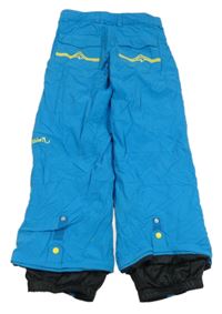 Modré šusťákové oteplovačky Quiksilver