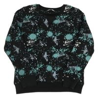 Černá skvrnitá mikina Pep&Co