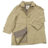 Béžový šusťákový jarní kabát River Island