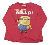 Malinové triko s Mimoněm