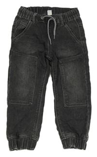 Tmavošedé cuff rifle s kapsami Topolino