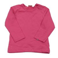 Tmavorůžové triko 