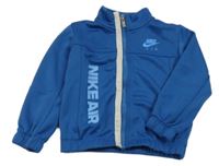 Tmavomodrá propínací sportovní mikina s logem Nike