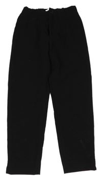 Černé teplákové chino kalhoty Zara