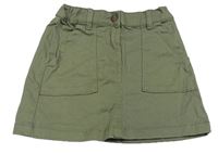 Khaki riflová sukně H&M