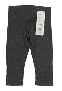 Antracitové puntíkaté legíny zn. F&F