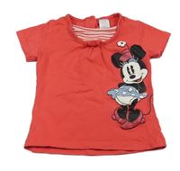 Jahodové tričko s Minnie C&A