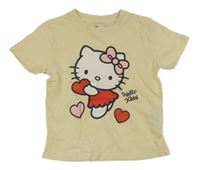 Světležluté tričko s Hello Kitty H&M