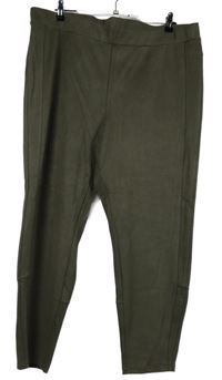 Dámské hnědé semišové tregíny Gina Benotti vel. 54