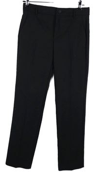 Nové - Dámské černé kalhoty s puky Mango 