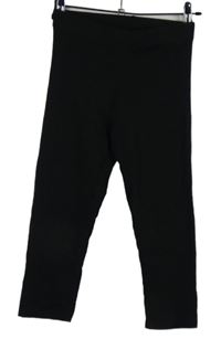 Dámské černé capri legíny M&S
