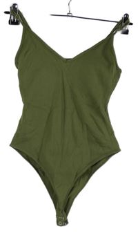 Dámské khaki pletené body 