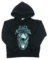 Černá mikina s Black Panther a kapucí H&M