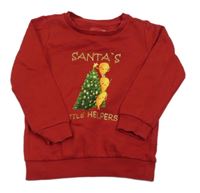 Červená mikina s obrázkem Pocopiano