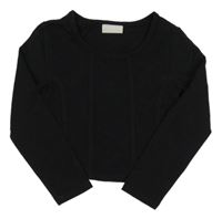 Černé crop triko Matalan