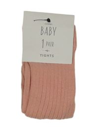 Nové - růžové punčocháče George