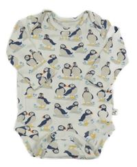 Bílé body s Papuchalky Frugi
