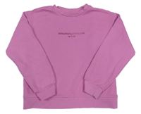 Růžová mikina s nápisem Primark