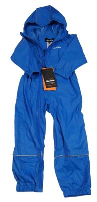 Nové - Tmavomodrá šusťáková funkční kombinéza s logem a kapucí Peter Storm