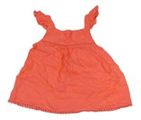 Lososový halenkový top s madeirou Primark
