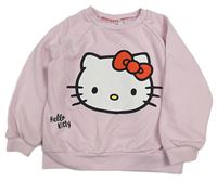 Světlerůžová oversize mikina s Kitty zn. Primark