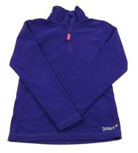 Tmavofialová funkční fleecová mikina Gelert 