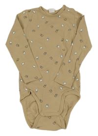 Béžové body se zvířátky H&M