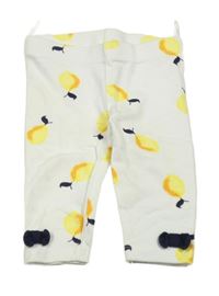 Bílé legíny s citrony C&A